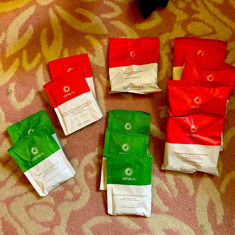 12 Optavia Meal Replacement Packets Fuelings
